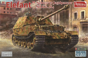 Amusing Hobby - 1/35 Schwerer Jagdpanzer Sd.Kfz.184 Elefant (Full Interior)