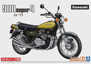 Aoshima - 1/12 Kawasaki Z1 900 Super4 73 w/Custom Parts