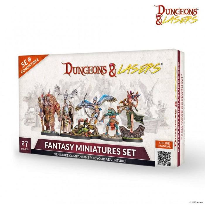 Archon Studio - Dungeons & Lasers: Fantasy Miniatures Pack (27 models)