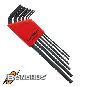 Bondhus - Ball End L-Wrench (6pc set 1.5-5mm)