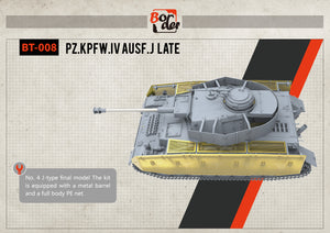 Border Model - 1/35 Pz.Kpfw.IV Ausf. J Late - 2 in 1
