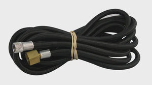 Badger - 10 ft. Braided hose 1/4" female to 1/8 Airbrush Thread Connection (50-5011)