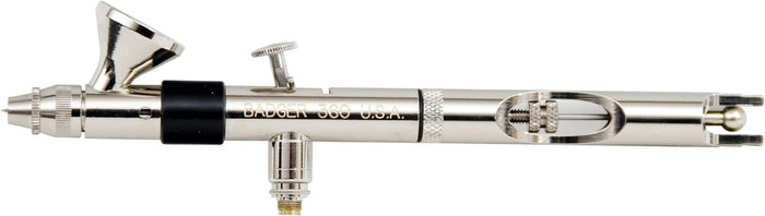 Badger - 360 Universal Airbrush Bottom/Gravity Feed w/ 22ml Jar  & Adapter (General Purpose Nozzle)