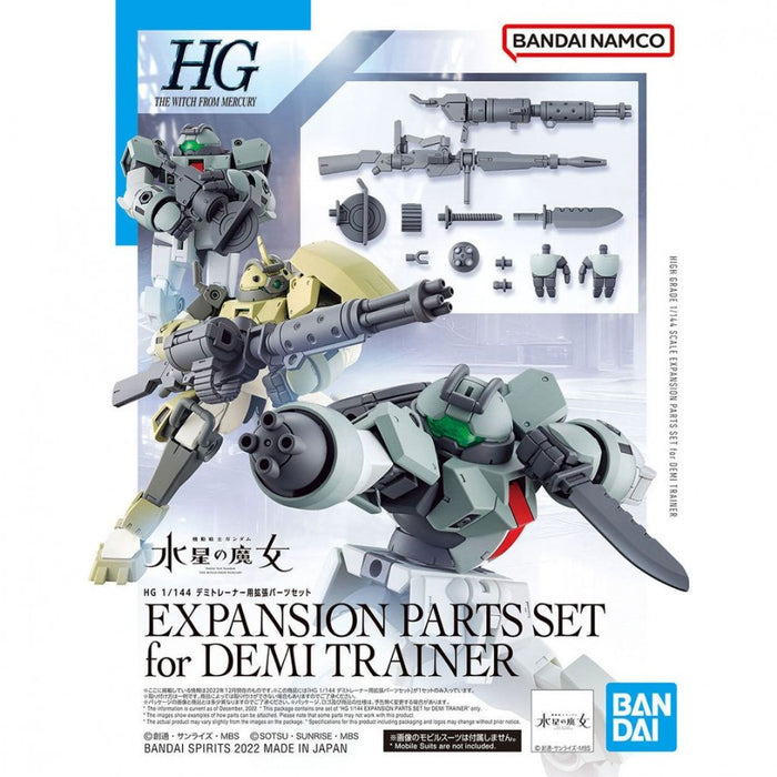 Bandai - 1/144 HG The Witch from Mercury Expansion Parts Set For Demi Trainer