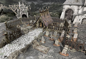 Battle Systems Fantasy Terrain - Graveyard example