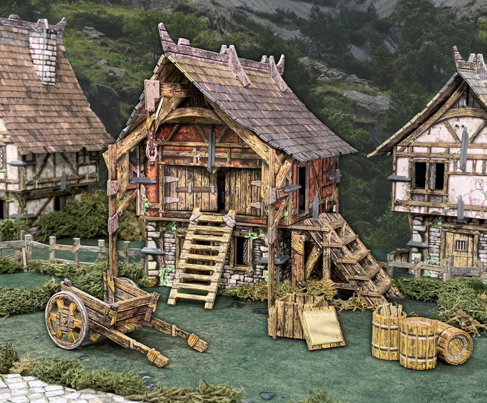 Battle Systems Fantasy Terrain - Storage Barn