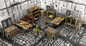 Battle Systems Fantasy Terrain - Village Furniture example