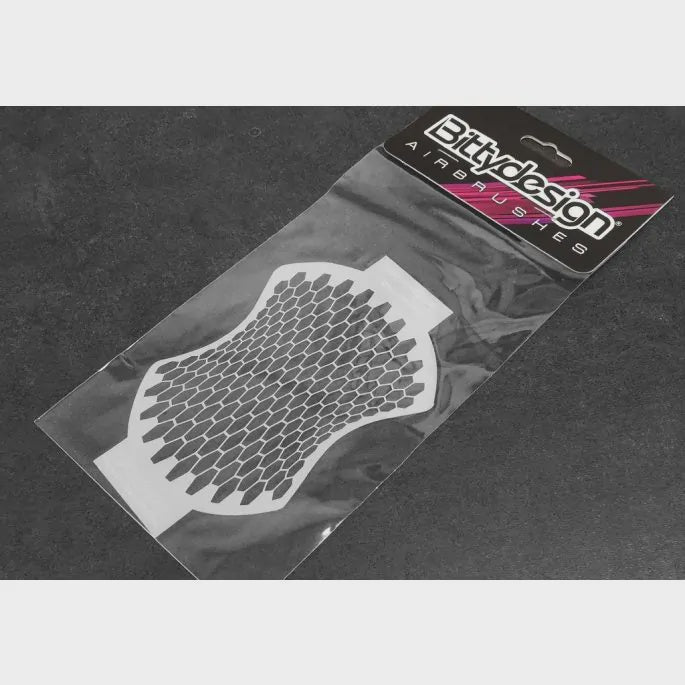 Bittydesign - Vinyl Stencil - Honeycomb V2