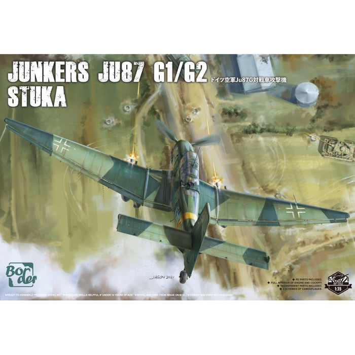 Border Model - 1/35 Junkers Ju87G Stuka