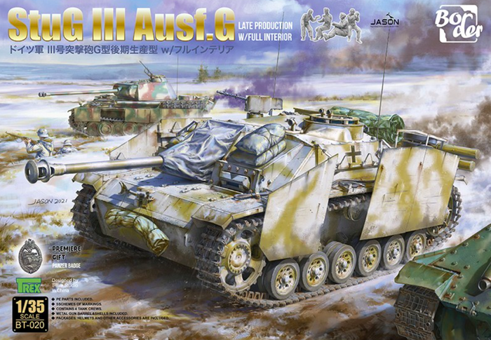 Border Model - 1/35 StuG III Ausf.G w/ Full Interior & Figures