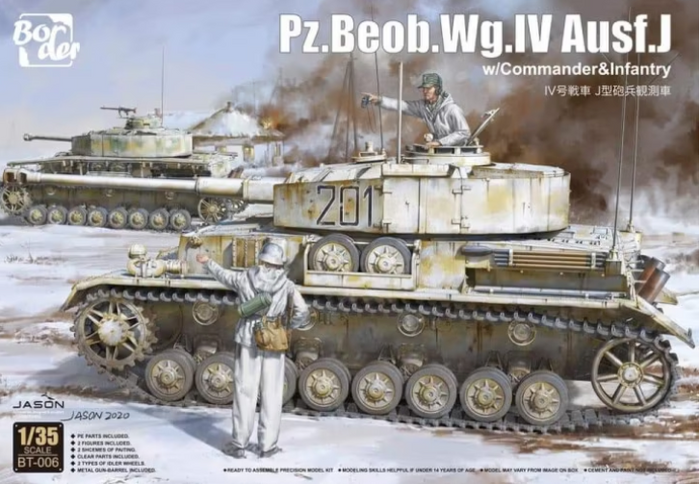 Border Model - 1/35 Panzer IV J Beob.Wg.IV