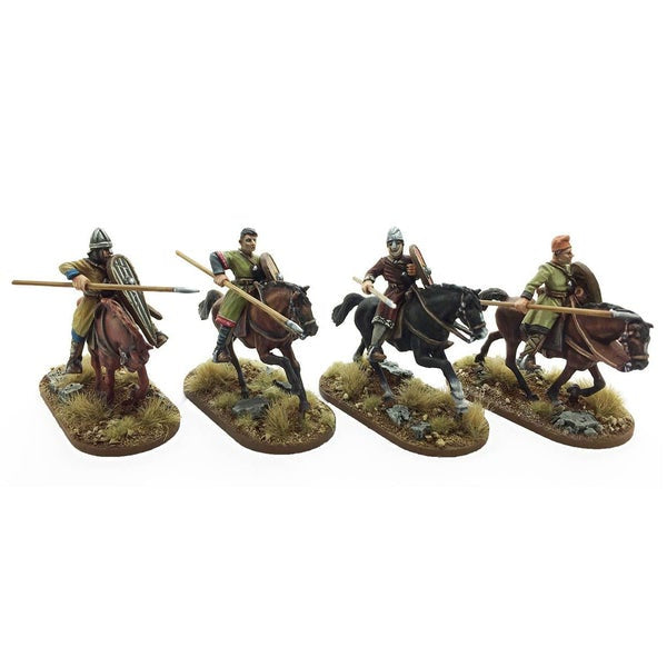 Footsore Miniatures - Breton Cavalrymen thrusting underarm