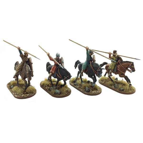 Footsore Miniatures - Breton Cavalrymen thrusting overarm