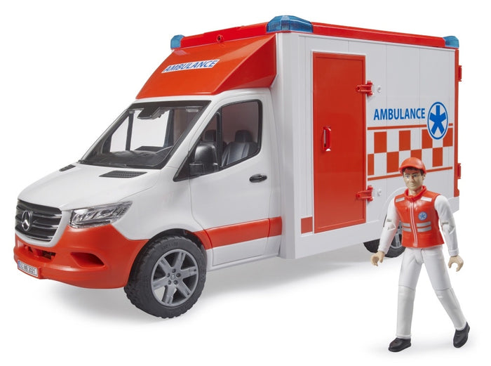 Bruder - MB Sprinter Ambulance w/ Driver & L+S Module