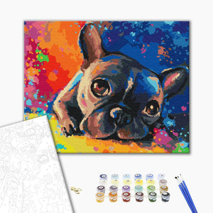 Brushme - Coloured Bulldog  (BS28895)