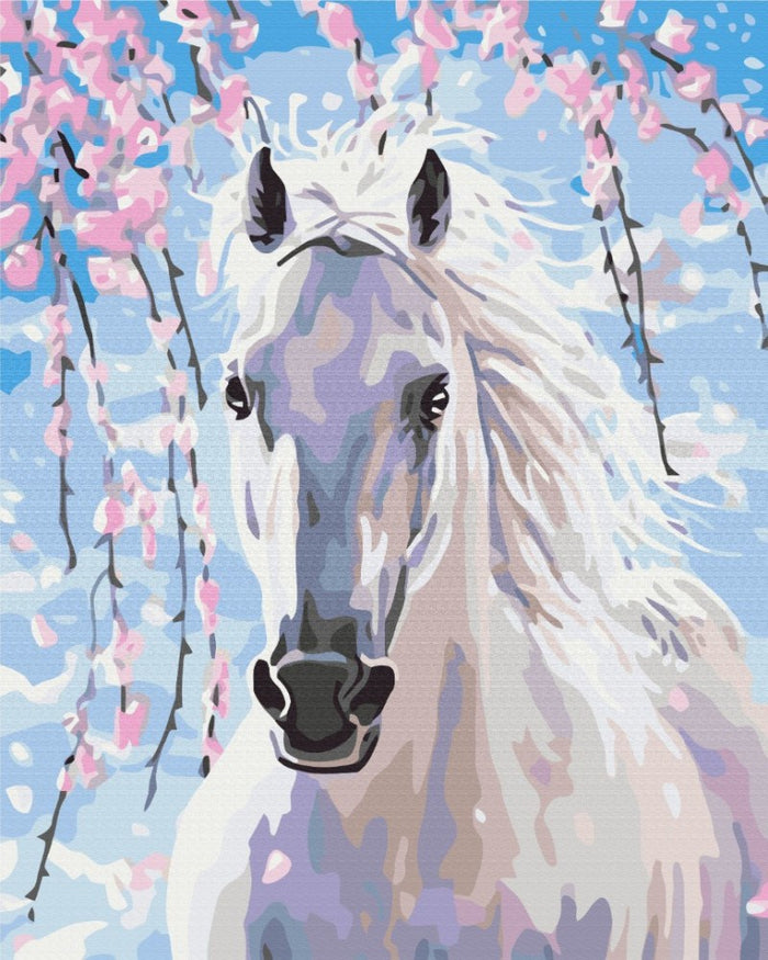 Brushme - Horse in Flowers  (BS8528)