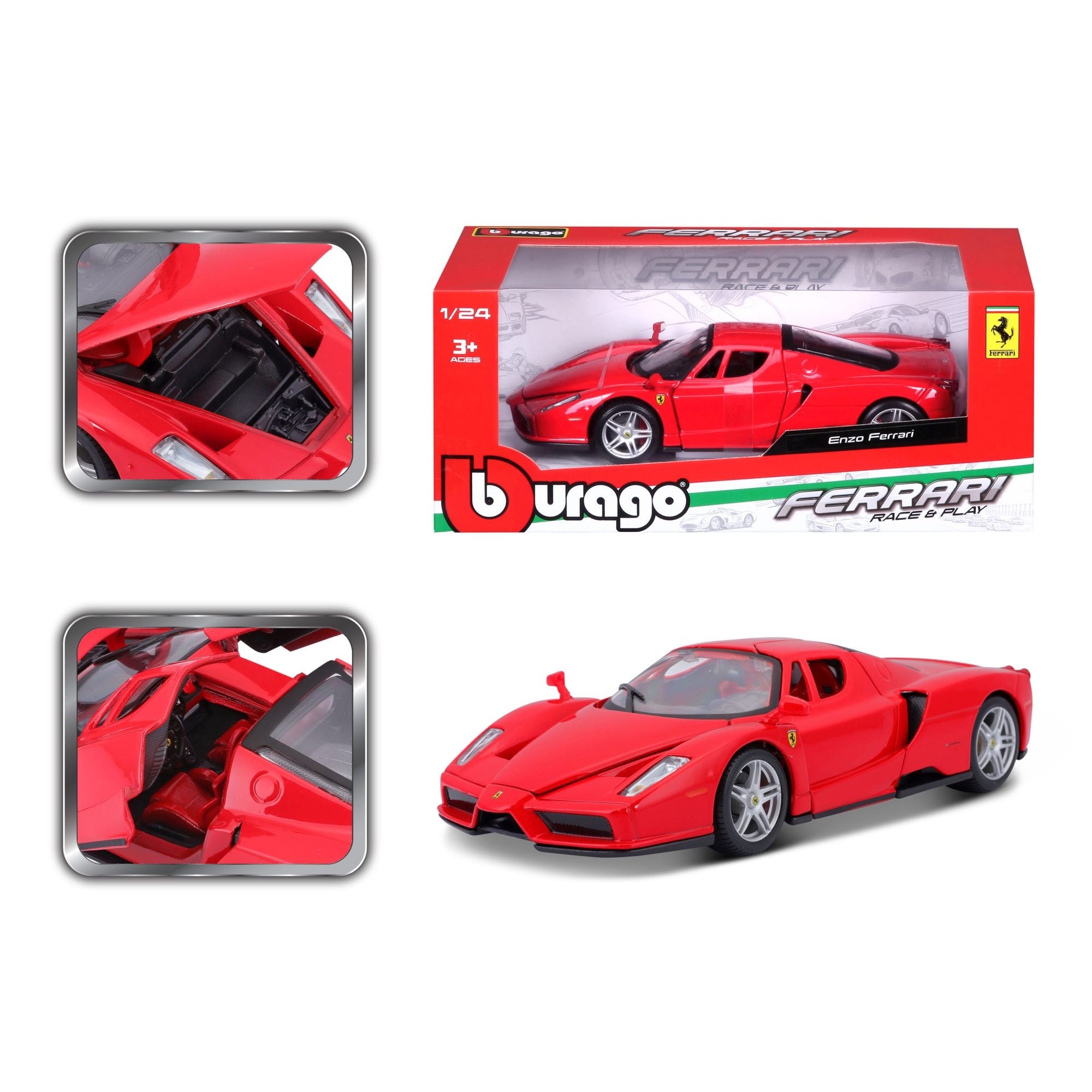 Burago - 1/24 Ferrari Enzo – Jix Hobbies