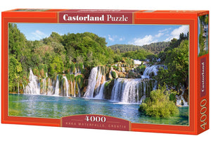 Castorland - Krka Waterfalls - Croatia (4000pcs)