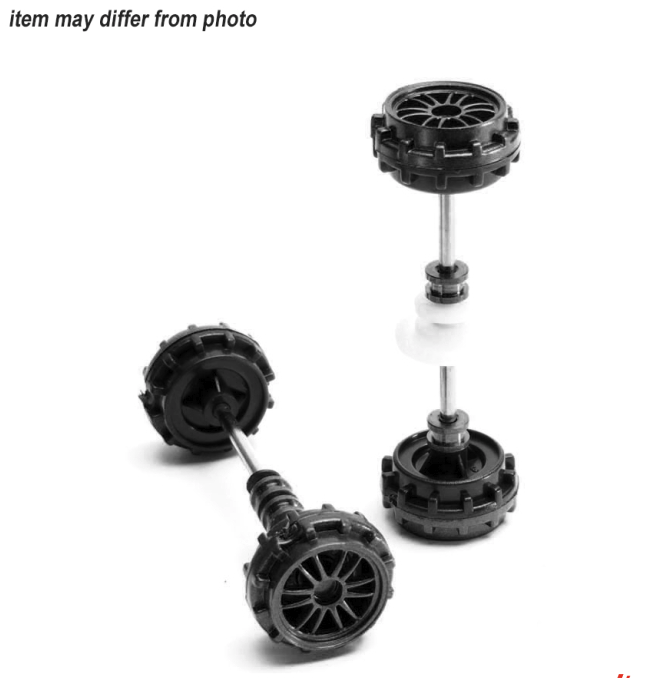Carrera - Complete Front & rear Axle for Ford Mustang GTY "N0.55"