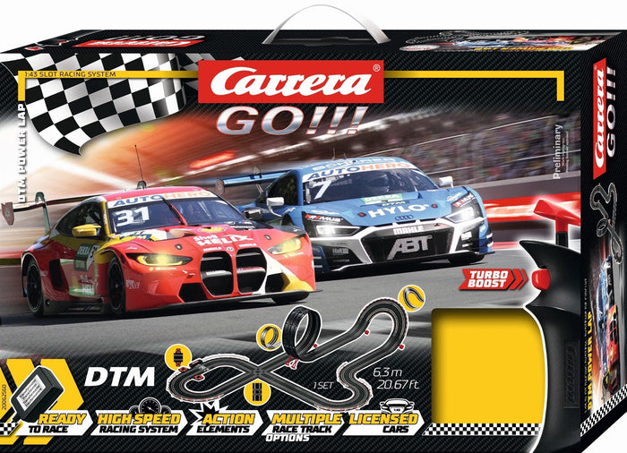 Carrera - GO!!! DTM Power Lap Set 6.3m