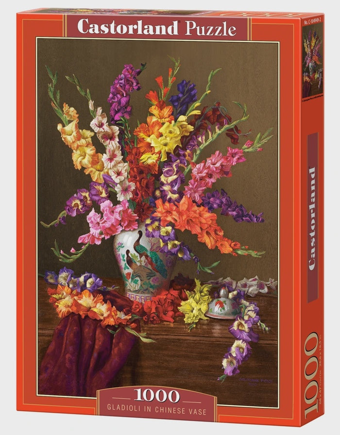 Castorland - Gladioli in Chinese Vase (1000 pcs)