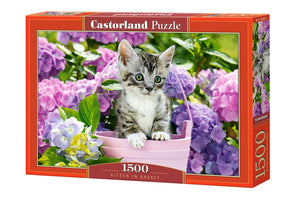Castorland - Kitten in Basket (1500 pieces)
