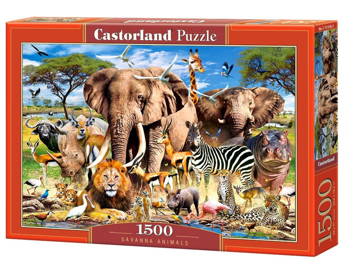 Castorland - Savanna Animals (1500pcs)