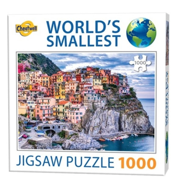 Cheatwell - World's Smallest 1000 Piece Puzzle - Manarola (1000pcs)