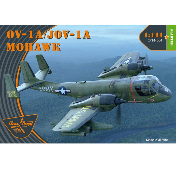 Clear Prop - 1/144 OV-1 A/JOV-1A Mohawk (Starter kit)