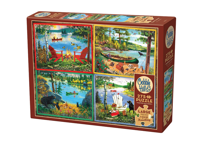 Cobble Hill - Cabin Country (275pcs) Easy Handling