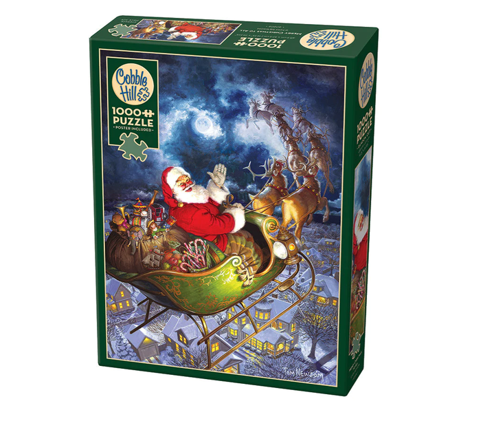 Cobble Hill - Merry Christmas to All (1000 pcs)