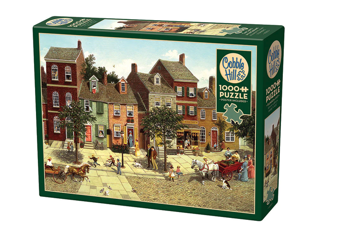 Cobble Hill - The Curve in the Square (1000pcs)