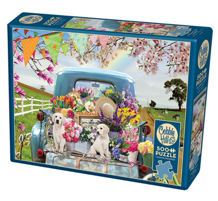 Cobble Hill - Country Truck in Spring (500 pcs)