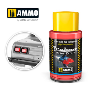 AMMO - 0360 Cobra Motor Red Transparent