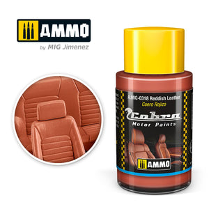 AMMO - 0318 Cobra Motor Reddish Leather
