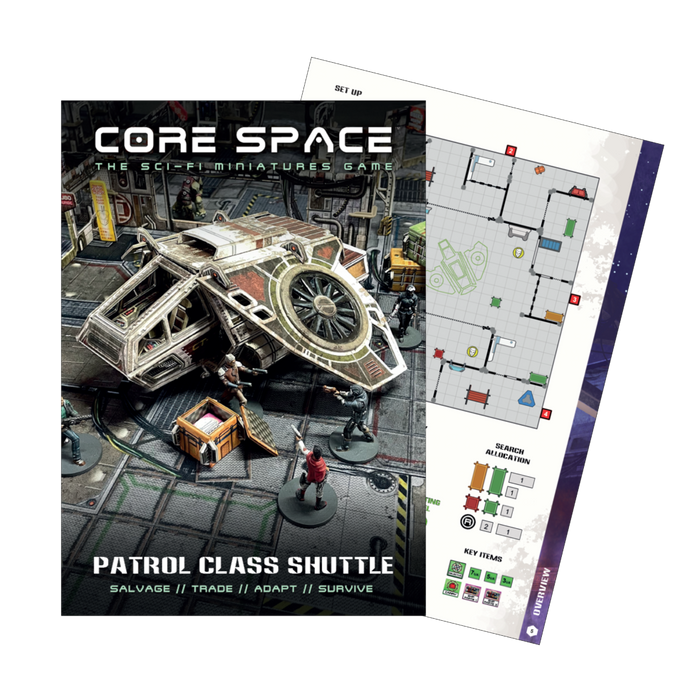 Core Space: Patrol Class Shuttle Mini-Expansion
