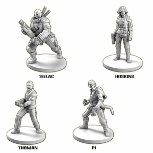 Core Space: Poseidon Crew Expansion minis included