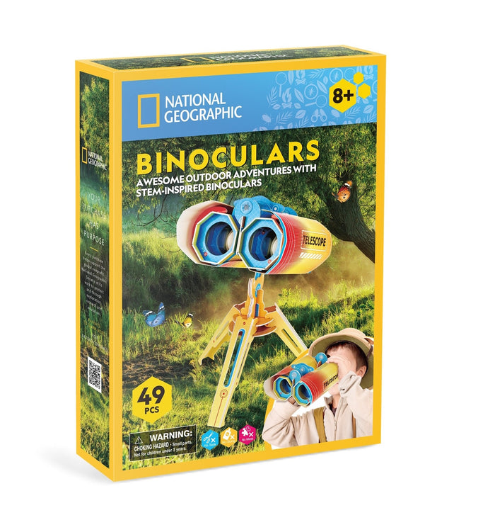 Cubic Fun - National Geographic - Binoculars (49pcs) (3D)