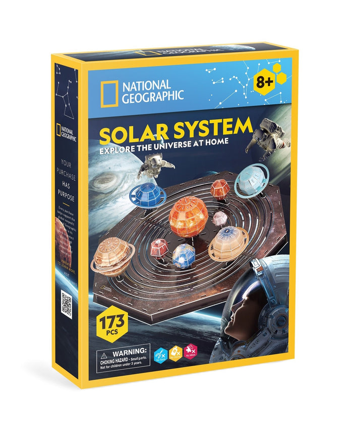 Cubic Fun - National Geographic - Solar System (173pcs) (3D)