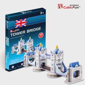 Cubic Fun - Tower Bridge (UK) (32 pcs) (3D)