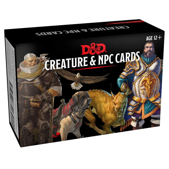 D&D Spellbook Monster Cards: Creatures & NPCs