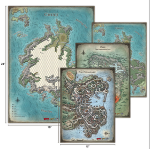 D&D: Tomb of Annihilation Map Set (4-Maps)