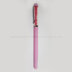 Diamond-Dot - DDPP001 - Pink Diamante Pen