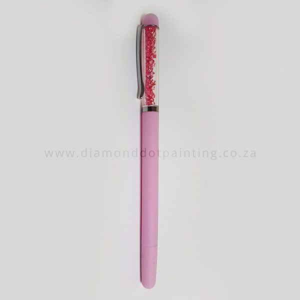 Diamond-Dot - DDPP001 - Pink Diamante Pen