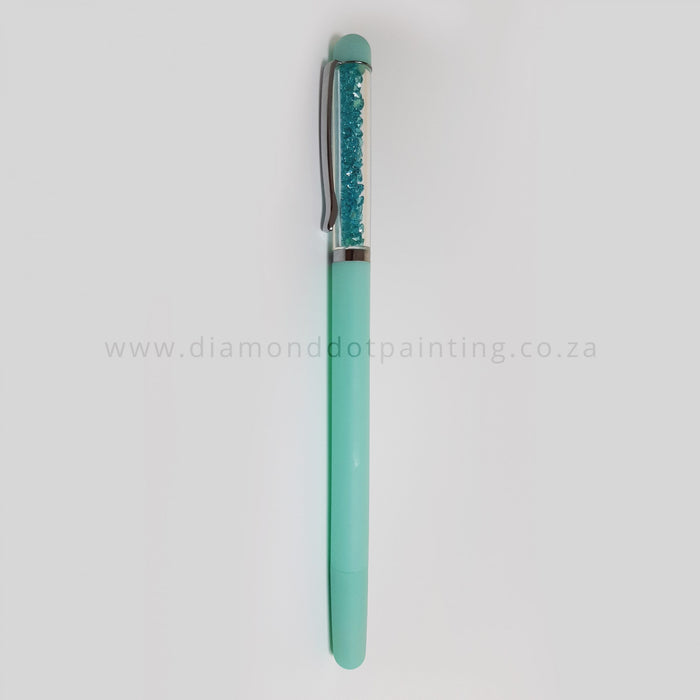 Diamond-Dot - DDPP002 - Blue Diamante Pen
