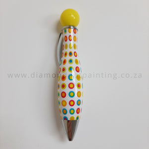 Diamond-Dot - DDPP006 - Yellow Bobble Pen