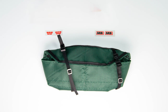 Details - DTEL06012B - Rooftop Luggage Storage Bag (Dark Green) (#)