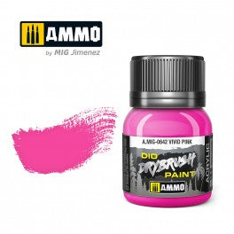 AMMO - 0642 DRYBRUSH Vivid Pink