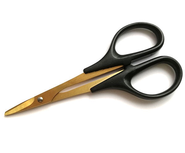 Details - Curved Scissors - Ti-Coated