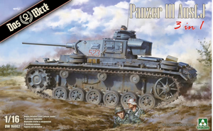 Das Werk - 1/16 Panzer III Ausf.J  (3 in 1)